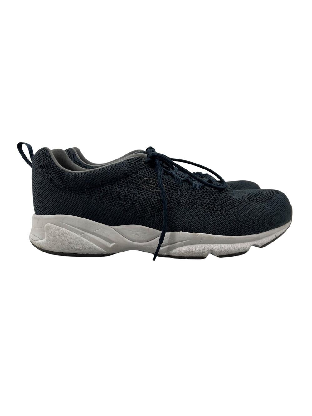 Propet Mens 13 Shoe Navy Walking Athletic Comfort Stability Fly Lightweight Mesh